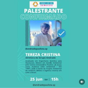 Registro de curso e treinamento ambiental da Andrade Paulista